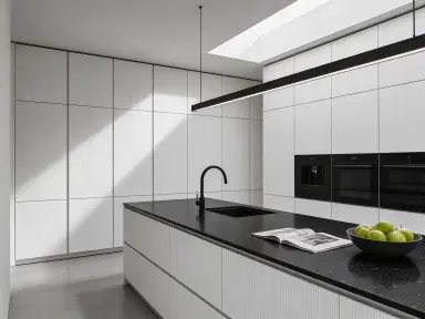 kitchen wrapping modern house
